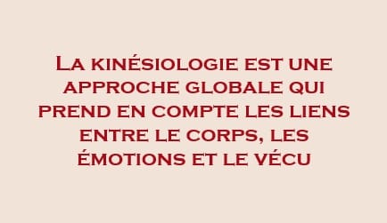 la kinésiologie une approche globale